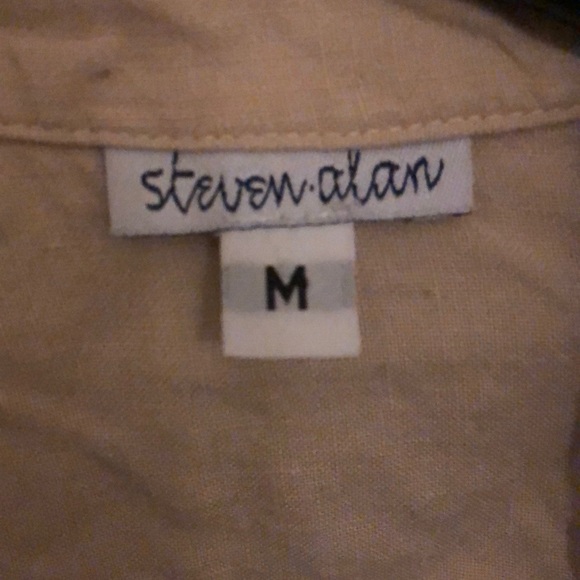 Linen button up - Picture 2 of 3